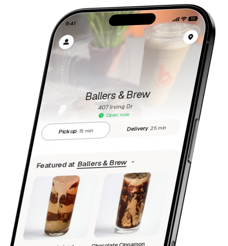 Ballers & Brew app preview