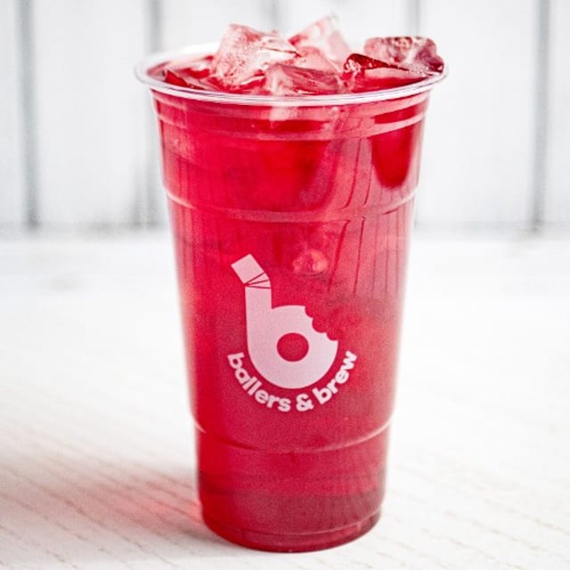 Iced Hibiscus tea organic.