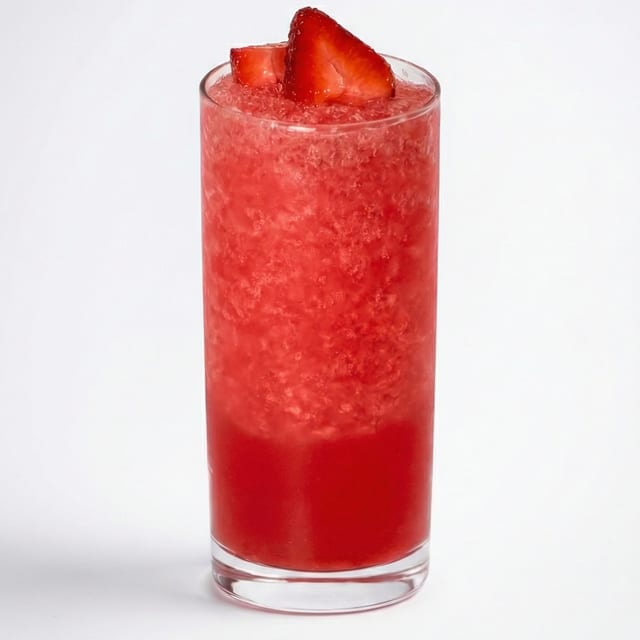 Strawberry Lemonade Slush.