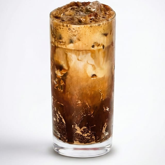 Iced Brown sugar Shaken Espresso organic.
