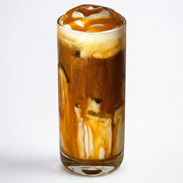 Iced Caramel Macchiato Organic.