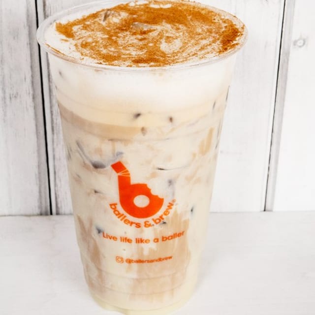 Iced Horchata organic.
