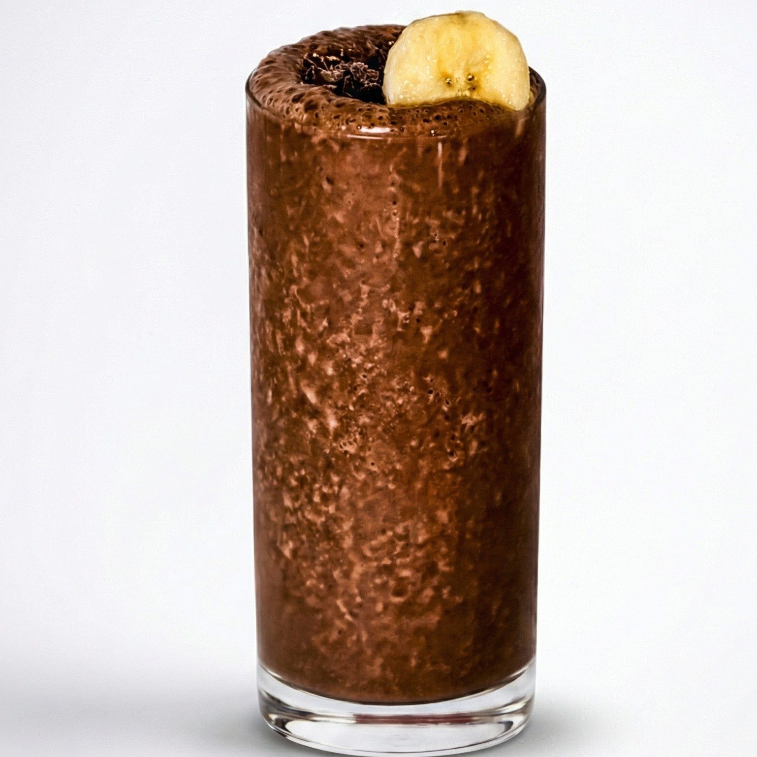 Choco Banana Peanut butter smoothie.
