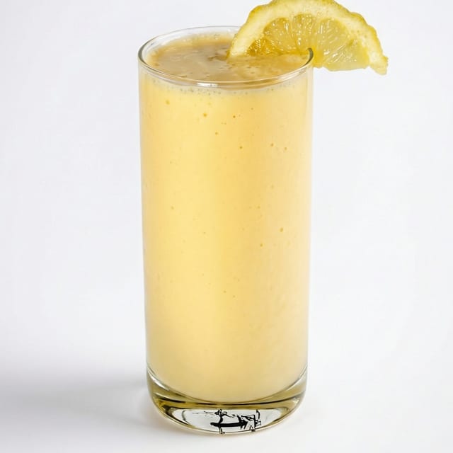 Lemonade cream Slush.