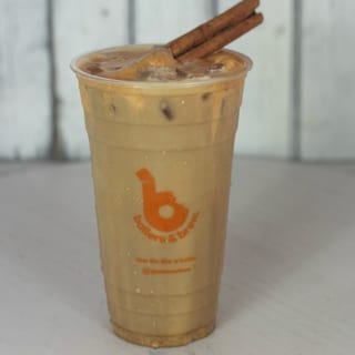 Pumpkin Chai Organic Iced Latte