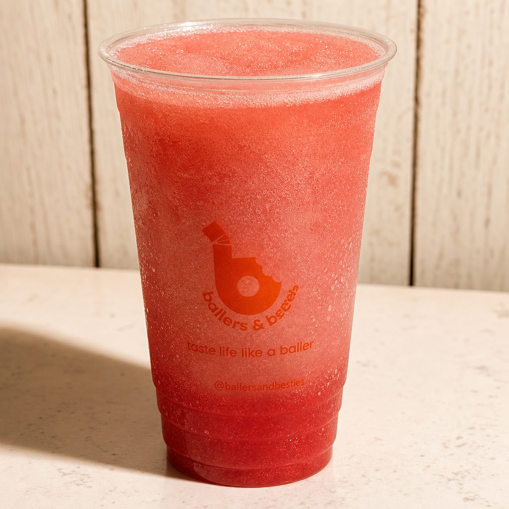 Strawberry Lemonade Slush.