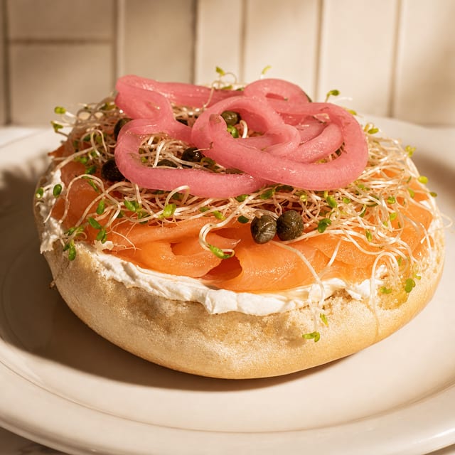 Lox Bagel.