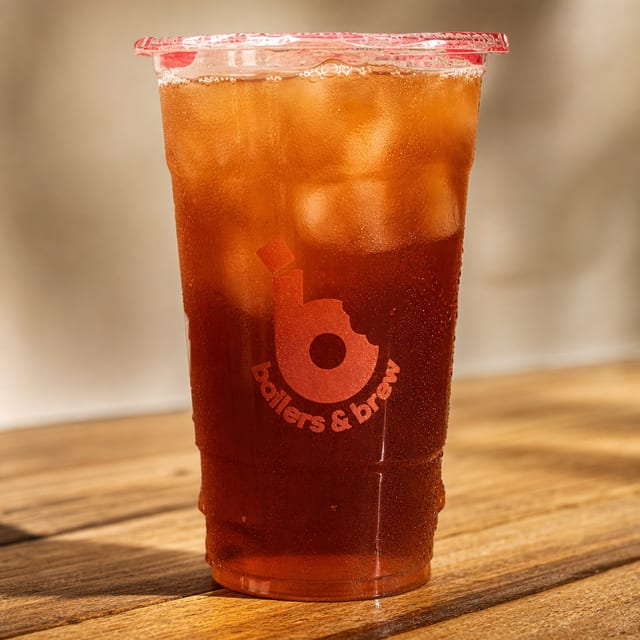 Iced Organic Tea.