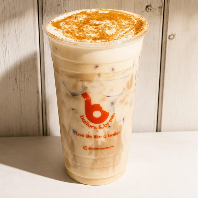 Iced Horchata organic.