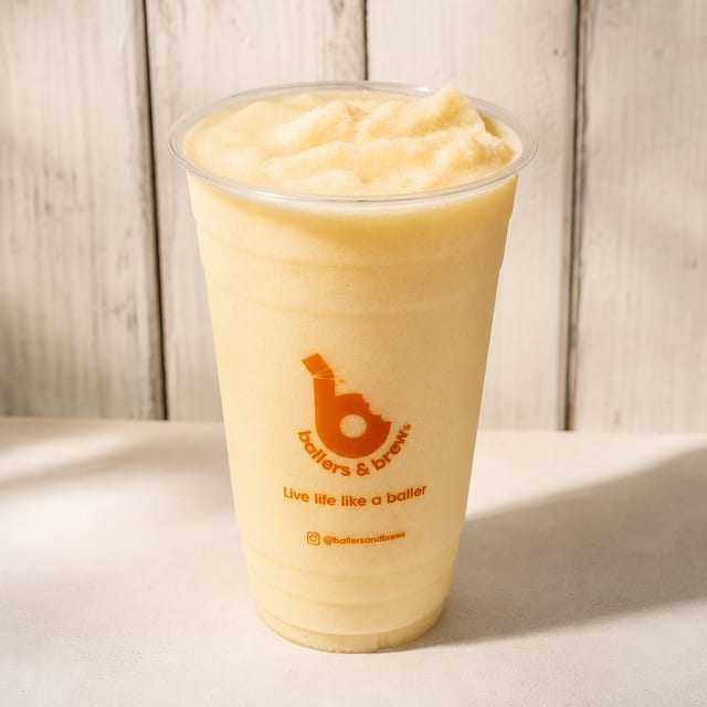 Lemonade cream Slush.