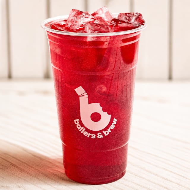 Iced Hibiscus tea organic.